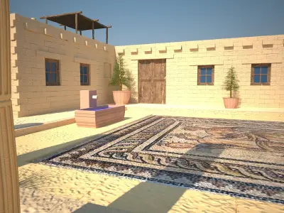 Antique House 3D model