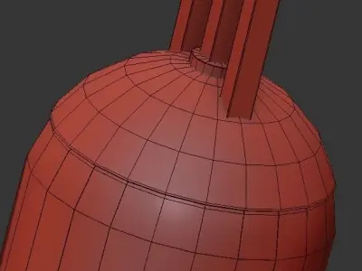 Palisade Double 3D model