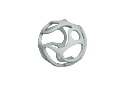 SciFi Cube Object No 22934 Low Poly Shape Texture