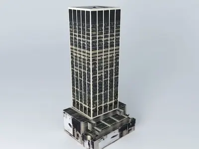 22 Cortlandt Street tower, New York, USA Free 3D model