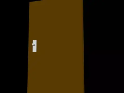 a door Free 3D model