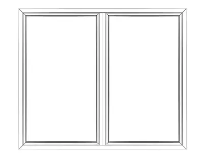 White Window 21 3D model