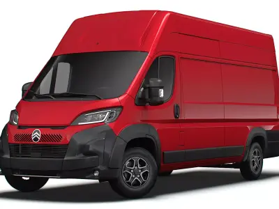 Citroen Jumper Van L4H3 2024 3D model
