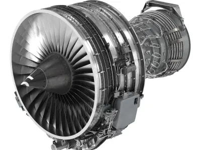  Turbofan Aircraft Engine CFM International CFM56 