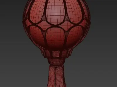 Street Light Maytoni O024FL-01G Via 3D model
