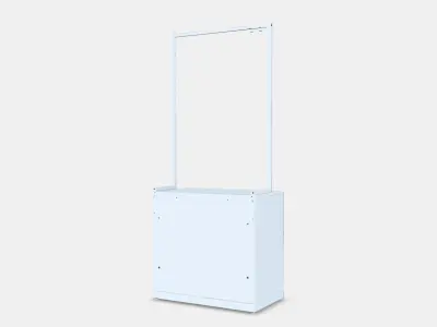 NORDLI Chest of 3 drawers 5 Low-poly 3D model