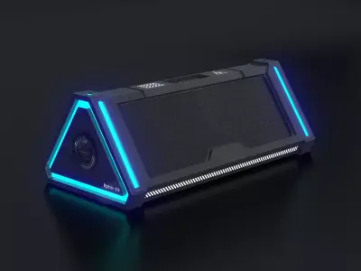 Sci Fi Box v5 Low-poly 3D model