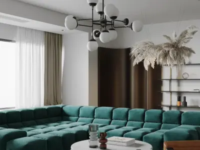  Minimalist style 3D model 3D model