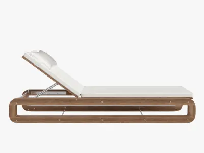 Continuous Line Chaise by Sutherland  3D model