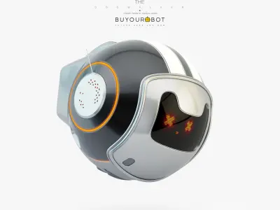 Dog walker bot  3D model