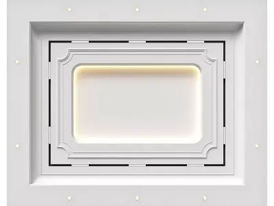 Modern ceiling RJ Easy Design 14 3D model