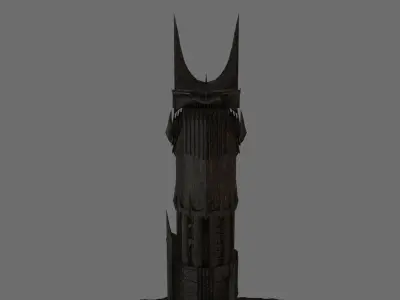 The Dark Tower of Barad-Dur 3D model
