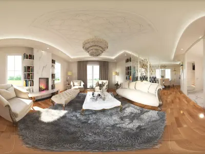 VILLA CLASSICAL BOLLUCA VIEW 360  3D model