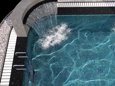 SWIMMING POOL NO74 A 3D model
