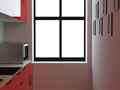 Kitchen Design 3D model