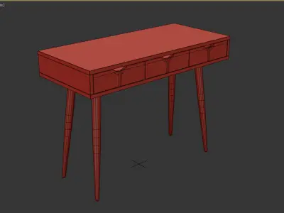 Desk PLOVSVAD 3D model