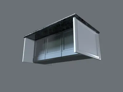 Kitchen island 3D model