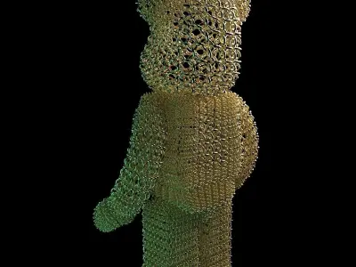 Bearbrick Knight 3D model