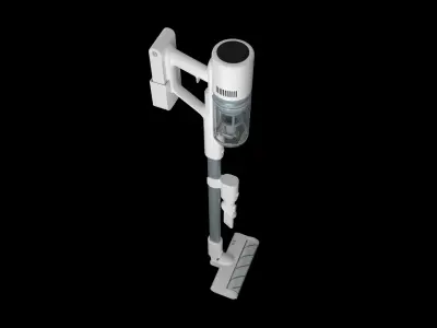 Vacuum cleaner 3D model 4