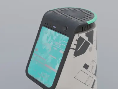 Service Robot 3D model