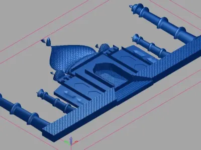 tajmohol artcam design 51 3D model