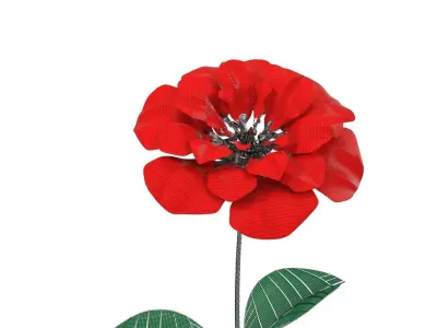 Mechanical Rose 3D model