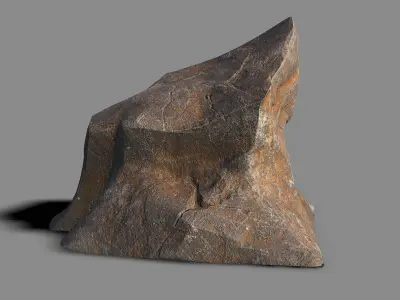 Mountain Rock 08 Low-poly 3D model purchase