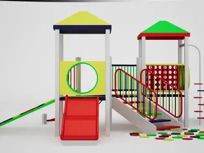 playground 01 3D model