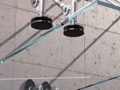 GLASS CANOPY NO2 A 3D model