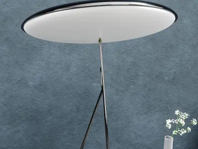 Floor lamp by Gianfranco Ferre 3D model