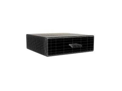 Drawer Cardboard Gift Box v1 001 Low-poly 3D model