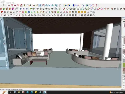 Showroom Display interior 3d model 3D model