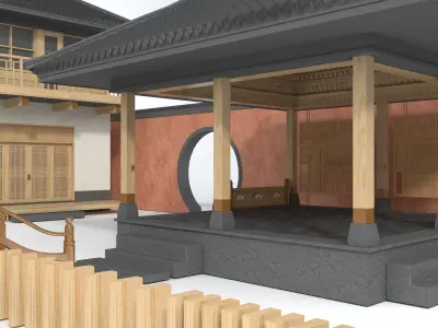 TRADITIONAL PIECES 3D model