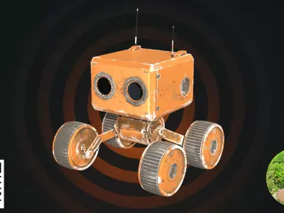 The Rusty Ravager - Rigged 3D model