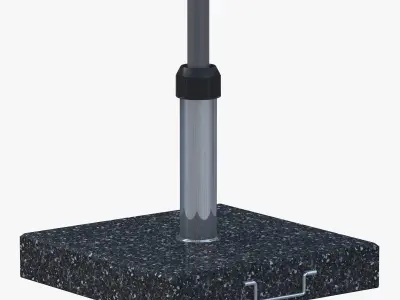 Outdoor umbrella Parasols Antigua 3D model