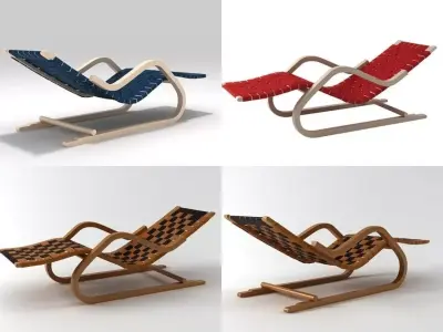 Lounge Chair 43 3D model