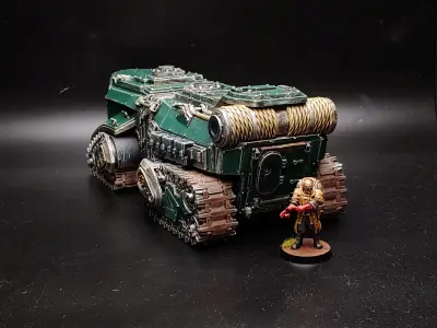 Landshark Armored Transport 3D print model