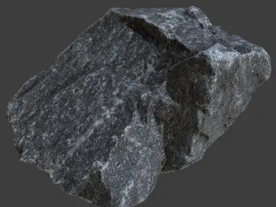 Diana Stone Low-poly 3D model