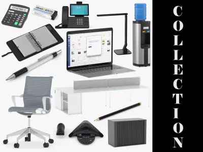 Office Module 03  3D model