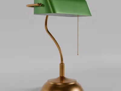 Classic Office Lamp 3D model
