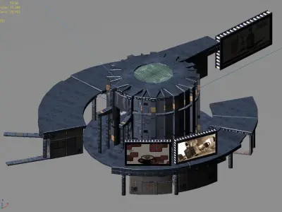 Alien-Bar 68 3D model