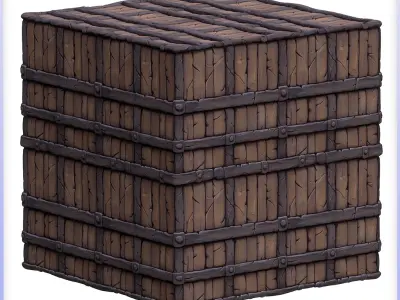 Stylized Wood Seamless Texture Texture 21