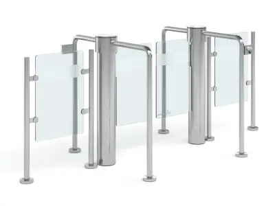 Turnstiles Boon Edam 3D Model Pack