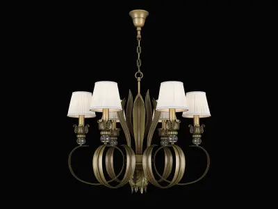 783061 Antiqua Lightstar Chandelier 3D model
