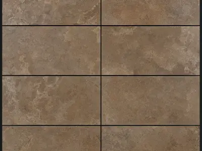 Decovita Q-Stone Walnut 600x1200 3D model