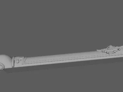 leg High quality 3d models for processing on a cnc machine 3D model 25