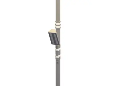 Street lights 3D model 2