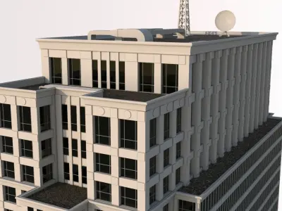 Office Building 3 3D model