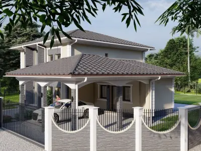 House 01 Exterior  3D model