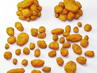 Stone collection n6 3D model